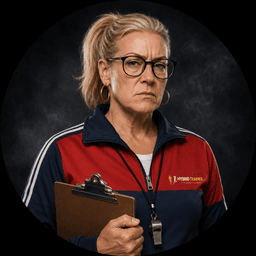 The Drill Sergeant AI coach persona